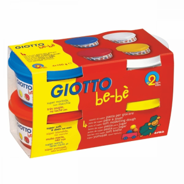 Πλαστοζυμαράκια Giotto be-be set 4 X 100gr